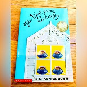 The View from Saturday by E. L Konigsburg YA middle school chapter book